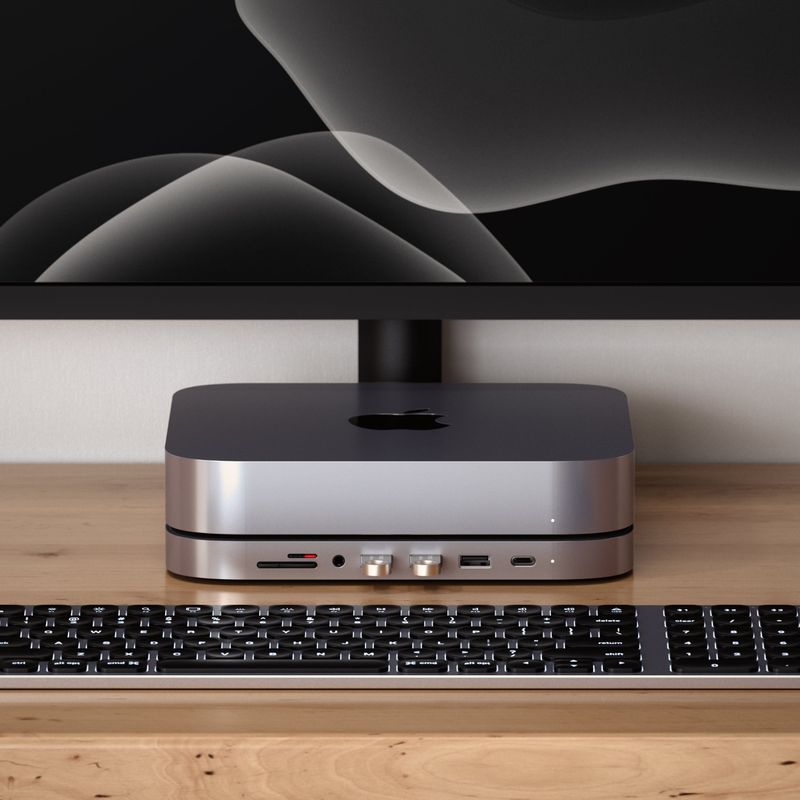 Satechi-Aluminum-Stand-Hub-for-Mac-Mini