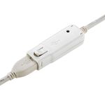 Roline Cavo del ripetitore attivo Roline USB 2.0 per 12.04.1085 12 m Bianco (cavo Roline USB2.0 Active Repeater per 12