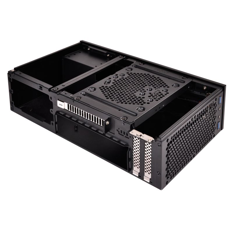 Silverstone-SST-ML09B-computer-case-HTPC-Nero--Silverstone-SST-ML09B-Milo-Mini-ITX-Case---Black-