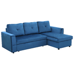 HOMCOM-Divano-Letto-Angolare-3-Posti-Effetto-Velluto-e-Chaise-Longue-con-Contenitore-232x141x85cm-Blu