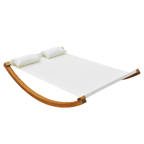 Outsunny-Amaca-da-Giardino-con-Struttura-in-Legno-Lettino-in-Cotone-per-2-Persone-con-Cuscini-207x150x40cm-Bianco