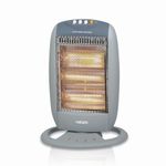 BigBuy Haeger Halo 1200 Plus Interno Grigio 1200 W Riscaldatore di ambienti elettrico alogeno