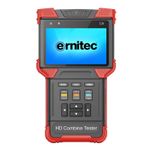 Ernitec 0070-24104-TESTER tester per cavo di rete Nero Arancione (4 Touch Screen Test Monitor - Wi-Fi Supports - HDCVI/A