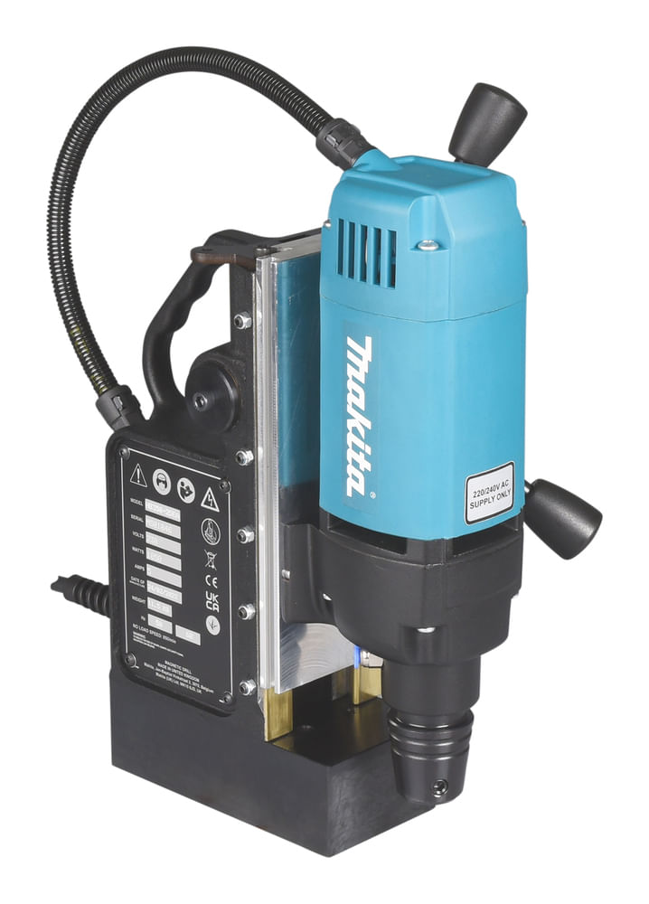 Makita-HB350-2.-Produktdesign--Gerader-Bohrer.-Spannbereich--max.---35-cm-Leerlaufdrehzahl--max.---850-RPM.-Energieque