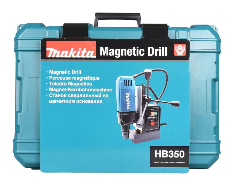 Makita-HB350-2.-Produktdesign--Gerader-Bohrer.-Spannbereich--max.---35-cm-Leerlaufdrehzahl--max.---850-RPM.-Energieque