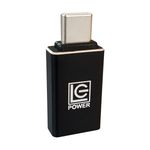 LC-Power LC-ADA-U31C adattatore per inversione del genere dei cavi USB C USB A Nero