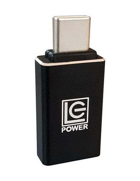 Adattatore-LC-POWER-USB-Tipo-A---Adattatore-USB-in-alluminio-Tipo-C