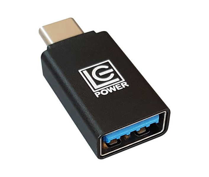 Adattatore-LC-POWER-USB-Tipo-A---Adattatore-USB-in-alluminio-Tipo-C