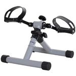 HOMCOM Mini Cyclette Pedaliera per Gambe e Braccia Fitness a Casa Livelli Regolabili