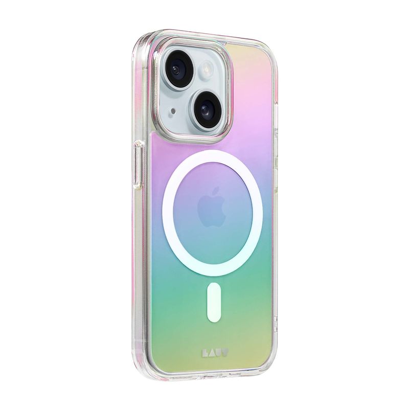 Laut-International-Holo-iPhone-15-Perla-Bianca--LIP23AHOW-