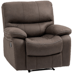 HOMCOM-Poltrona-Relax-con-Reclinazione-Manuale-e-Poggiapiedi-97x99x96cm-Marrone