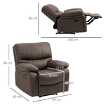 HOMCOM-Poltrona-Relax-con-Reclinazione-Manuale-e-Poggiapiedi-97x99x96cm-Marrone