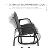 Outsunny-Panchina-a-Dondolo-da-Giardino-3-Posti-in-Metallo-e-Tessuto-Traspirante