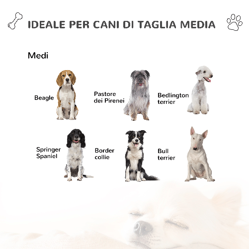 PawHut-Cuccia-per-Cani-Taglia-Media-con-2-Porta-Ciotole-Box-Esterno-e-Tetto-in-Bitume-130x93x92cm