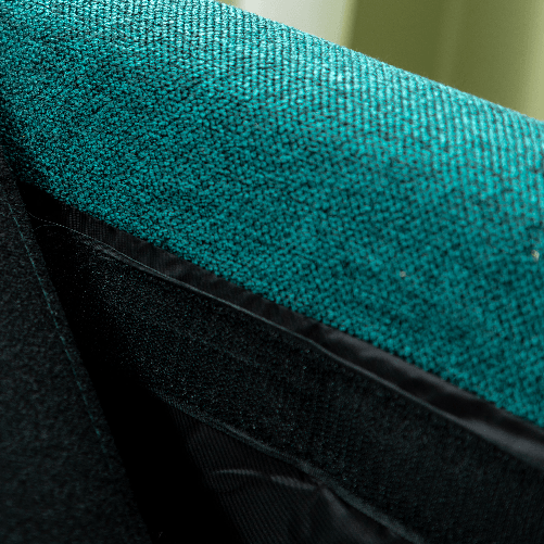 HOMCOM-Poltrona-Moderna-da-Soggiorno-con-Seduta-Imbottita-Gambe-in-Acciaio-e-Tessuto-Traspirante-96x87x87-cm-Verde