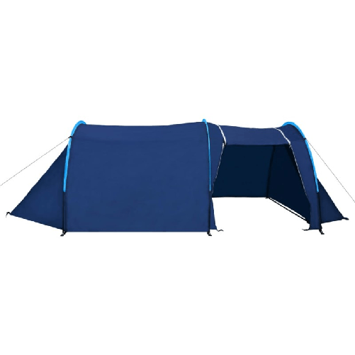 Tenda-da-Campeggio-per-4-Persone-Blu-Marino-Azzurro