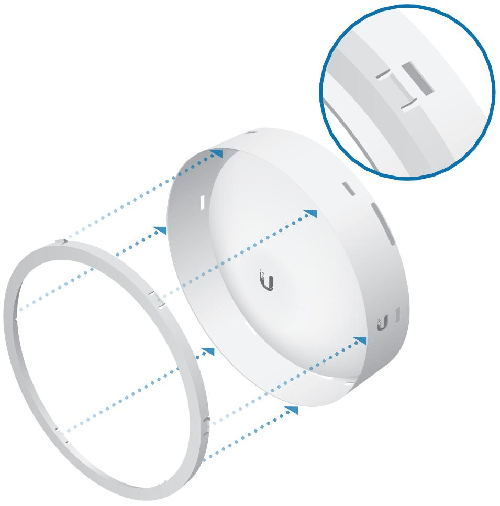 Ubiquiti-ISO-BEAM-16--Isolatore--dedicato-a-nanobeam-16