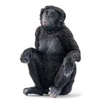 Schleich WILD LIFE 14875 action figure giocattolo (SCHLEICH Wild Life Bonobo Female Toy Figure 3 to 8 Years Black 14875)