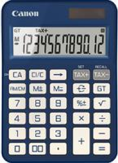 Canon-KS-125KB-calcolatrice-Desktop-Calcolatrice-di-base-Blu--KS-125KB-BL-EMEA-HB-OFFICE---CALCULATOR-