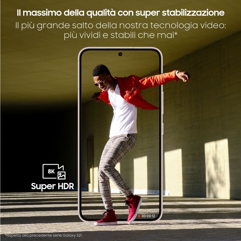 Samsung-Galaxy-S22-128GB-Pink-Gold---Smartphone-5G-Android-Display-61-pollici