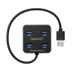 Gearlab eSTUFF GLB235401 hub di interfaccia USB 3.2 Gen 1 3.1 Gen 1 Type-A 5000 Mbit/s Nero (4 Port USB 3