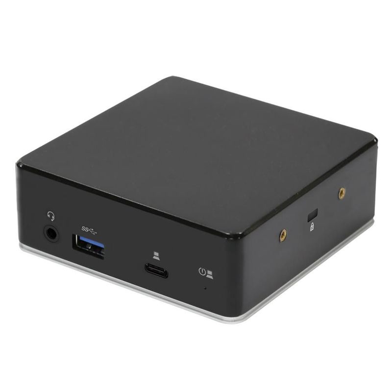 eSTUFF-GLB232002-replicatore-di-porte-e-docking-station-per-laptop-Cablato-USB-3.2-Gen-1-3.1-Gen-1-Type-C-Nero--Dual-Ful