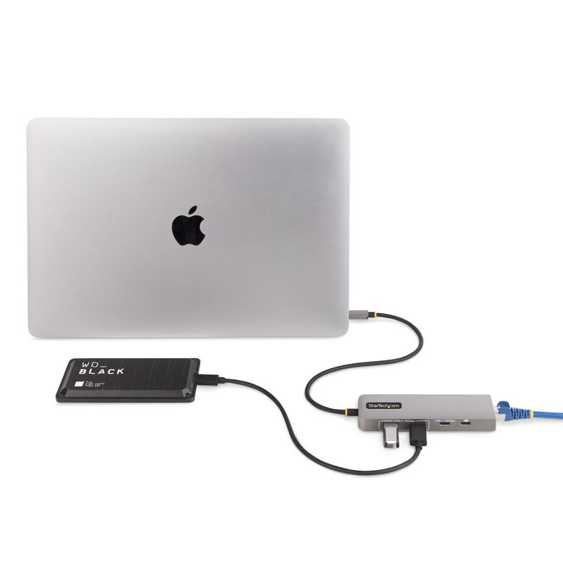 StarTech.com-Hub-USB-C-a-3-porte-con-Ethernet-da-25-Gbps-e-porta-Power-Delivery-Pass-through-da-100W-USB-3.2-10Gbps-2x-U