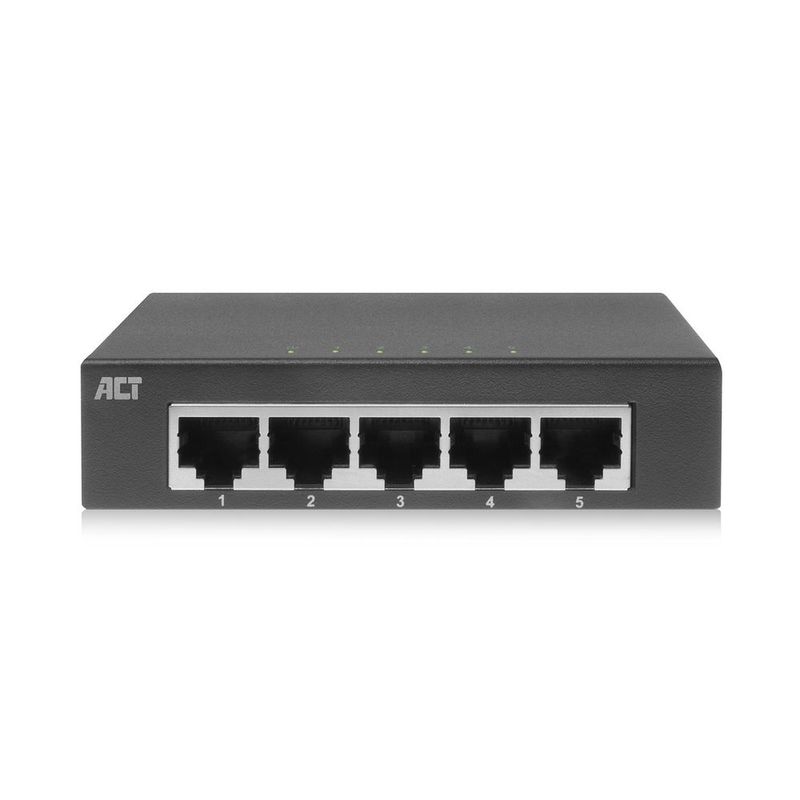 Switch-di-rete-ACT-AC4415-Gigabit-Ethernet-non-gestito--10-100-1000--Grigio