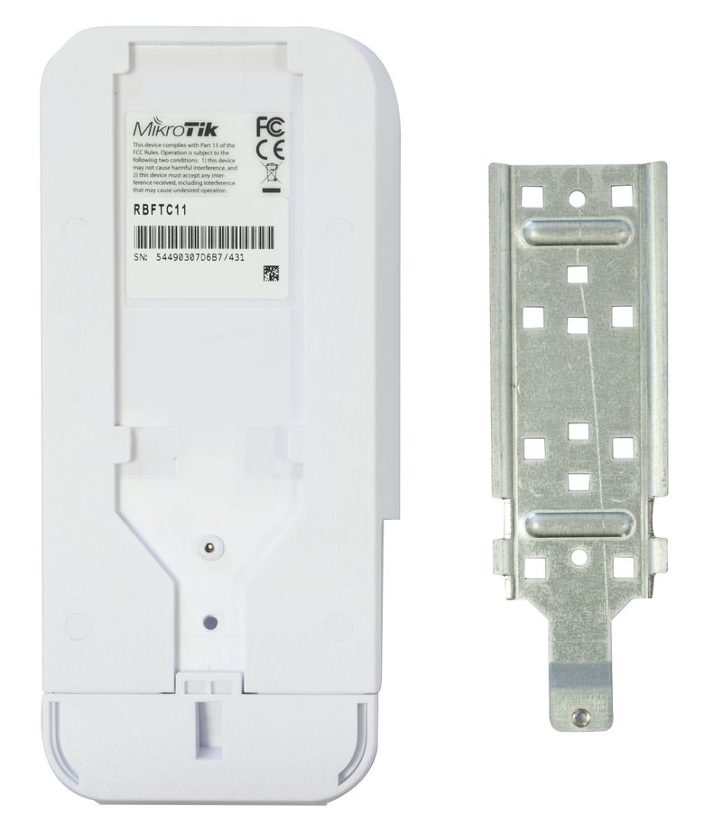 MikroTik-RBFTC11--Convertitore-multimediale--1x-RJ45-1000Mb---s-1x-SFP-802.3af-at