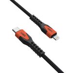 Urban-Armor-Gear-UAG-Rgd-Kvlr-USBC-Ltng-Cbl-5ft-Black-Ora-15-m-Nero-Arancione--UAG-KEVLAR---Lightning-cable---24-pin-USB