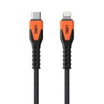 Urban-Armor-Gear-UAG-Rgd-Kvlr-USBC-Ltng-Cbl-5ft-Black-Ora-15-m-Nero-Arancione--UAG-KEVLAR---Lightning-cable---24-pin-USB