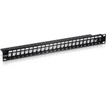 Trendnet TC-KP24S pezzo di pannello 1U (TRENDnet TC-KP24 24-Port Blank Keystone Shielded 1U Patch Panel 2Years warranty)