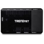 Trendnet-TK-U404-dati-del-computer-switcher--TRENDnet-TK-U404-4-Computer-4-Port-USB-3.1-Sharing-Switch-2Years-warranty-