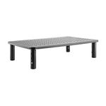 Gembird MS-TABLE-01 supporto da tavolo per Tv a schermo piatto Scrivania Nero