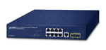 PLANET-10-100-1000T--2-Port-Gestito-L2-L4-Gigabit-Ethernet-10-100-1000-1U-Blu--IPv4-IPv6-8-Port---10-100-1000T--2-Port--