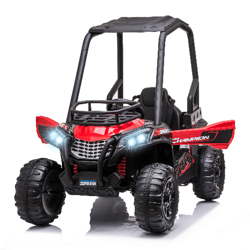 HOMCOM-Macchina-Elettrica-per-Bambini-3-8-Anni-Quad-Elettrico-Mini-Rosso-e-Nero