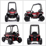 HOMCOM-Macchina-Elettrica-per-Bambini-3-8-Anni-Quad-Elettrico-Mini-Rosso-e-Nero