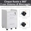 HOMCOM-Cassettiera-da-Ufficio-Bianca-in-Legno-con-Chiavi-e-3-Cassetti