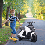 HOMCOM-Moto-Elettrica-per-Bambini-eta-2-4-anni---Bianco