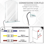 kleankin-Specchio-Bagno-con-Luce-LED-e-Interruttore-Touch-Mensola-in-Vetro-e-Struttura-Alluminio