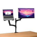 Trust-Mara-813-cm-32-Nero-Scrivania--MARA-MONITOR-AND-LAPTOP-ARM-