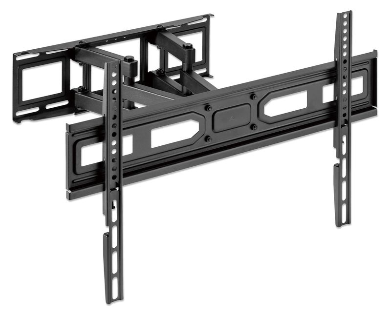 Manhattan-462440-Supporto-TV-a-parete-203-m-80-Nero--TV-MONITOR-WALL-MOUNT---FULL-MOTION-65IN-VESA-TO-600X400-