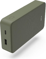 Hama-Colour-20-Green-20000mAh-Fast-Charge-Powerbank-USB-A---USB-C-LED-Capacity-Indicator