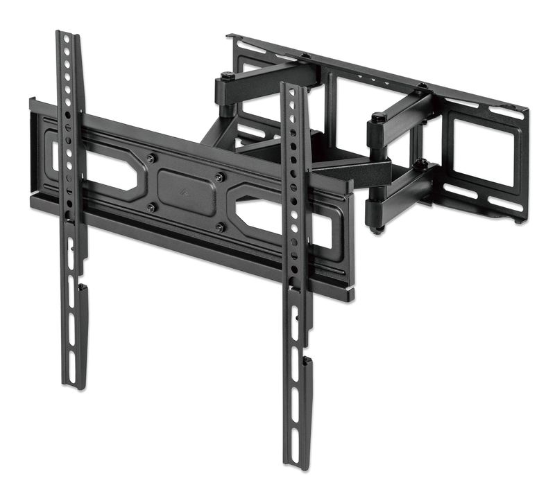 Manhattan-462433-Supporto-TV-a-parete-1778-cm-70-Nero--TV-MONITOR-WALL-MOUNT---FULL-MOTION-55IN-VESA-TO-400X400-