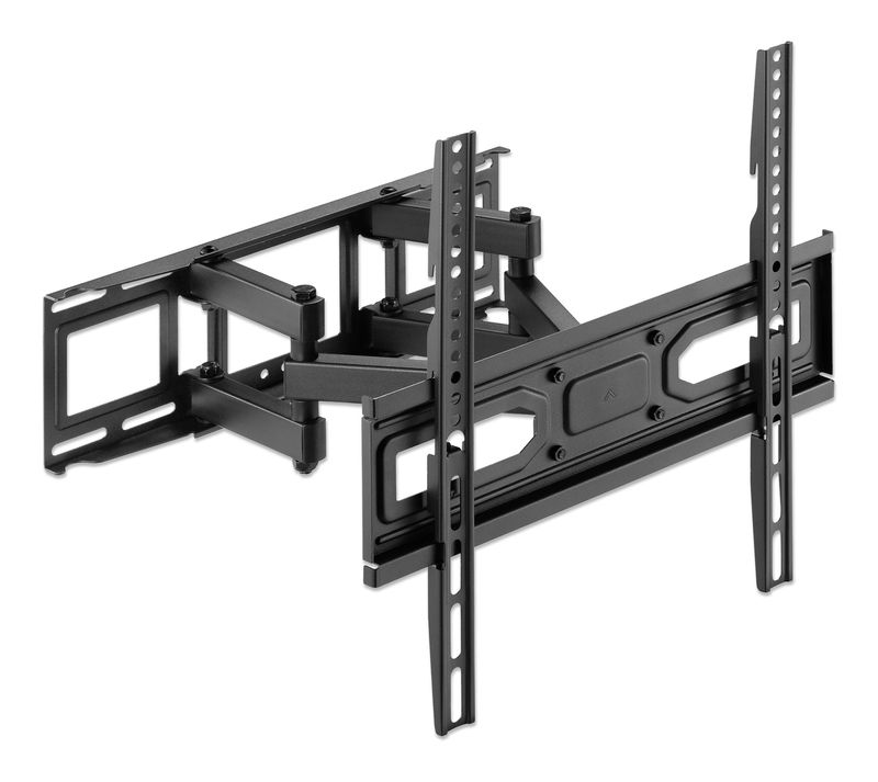 Manhattan-462433-Supporto-TV-a-parete-1778-cm-70-Nero--TV-MONITOR-WALL-MOUNT---FULL-MOTION-55IN-VESA-TO-400X400-