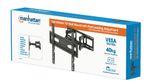 Manhattan-462433-Supporto-TV-a-parete-1778-cm-70-Nero--TV-MONITOR-WALL-MOUNT---FULL-MOTION-55IN-VESA-TO-400X400-