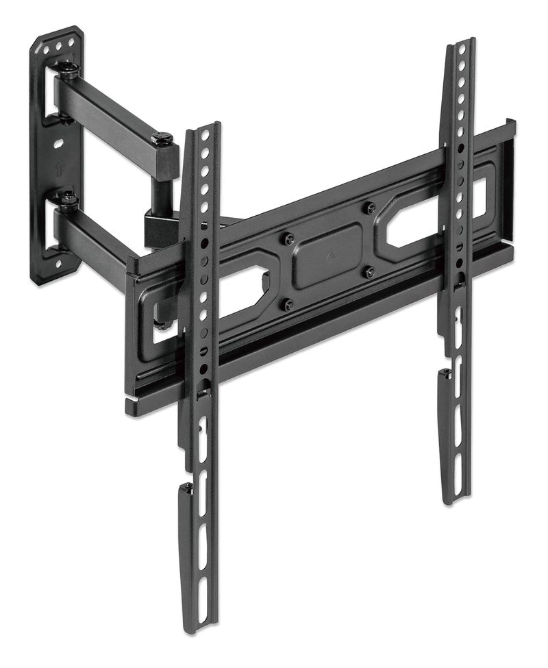 Manhattan-462419-Supporto-TV-a-parete-1397-cm-55-Nero--TV-MONITOR-WALL-MOUNT-FULL----MOTION-55IN-VESA-TO-400X400-35KG-