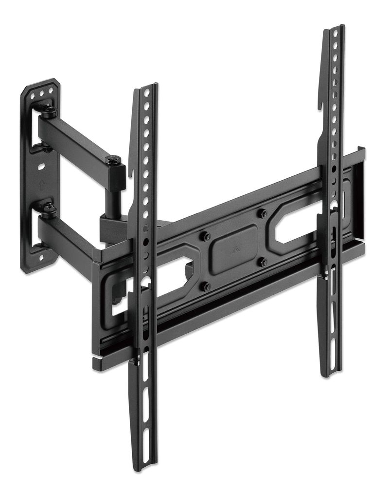 Manhattan-462419-Supporto-TV-a-parete-1397-cm-55-Nero--TV-MONITOR-WALL-MOUNT-FULL----MOTION-55IN-VESA-TO-400X400-35KG-