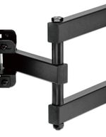 Manhattan-462419-Supporto-TV-a-parete-1397-cm-55-Nero--TV-MONITOR-WALL-MOUNT-FULL----MOTION-55IN-VESA-TO-400X400-35KG-