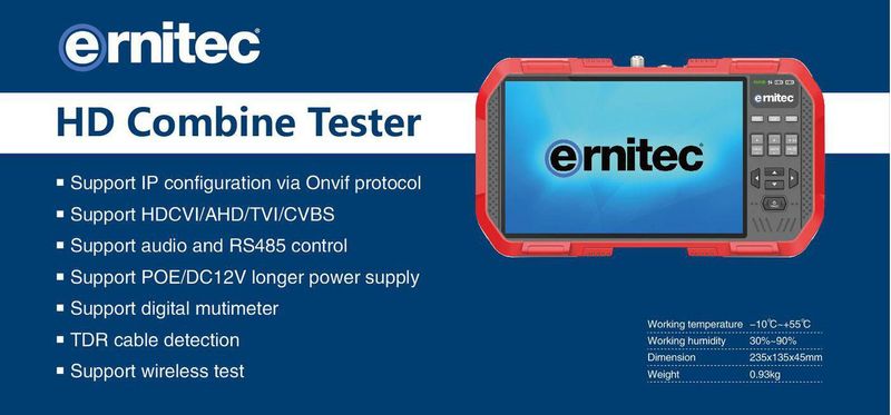 Ernitec-0070-24107-TESTER-non-classificato--7-Touch-Screen-Test-Monitor---Wi-Fi-Supports---HDCVI-AHD-TVI-CVBS-DC12V-12V-